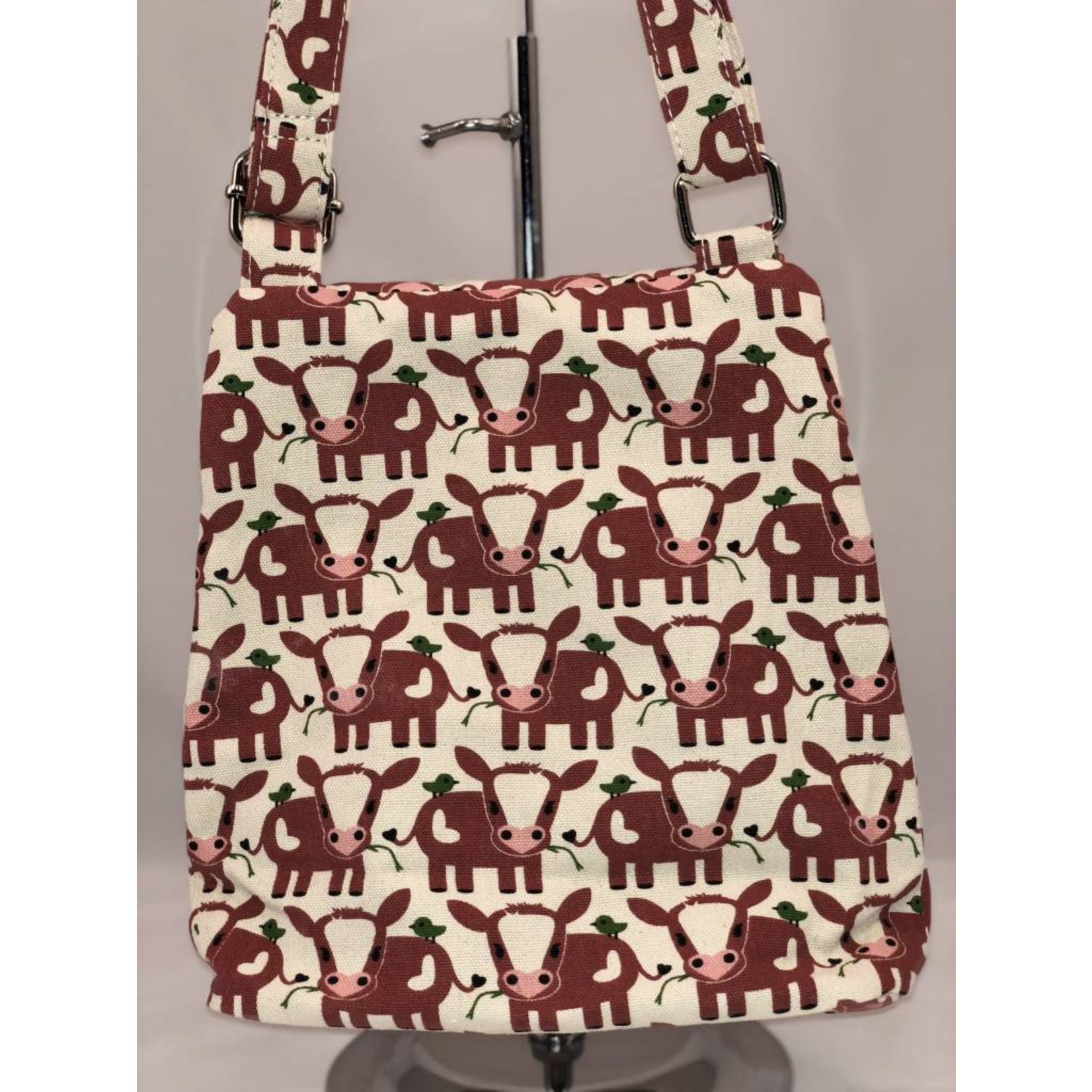 Bungalow 360 Small Messenger Bag  - Cow