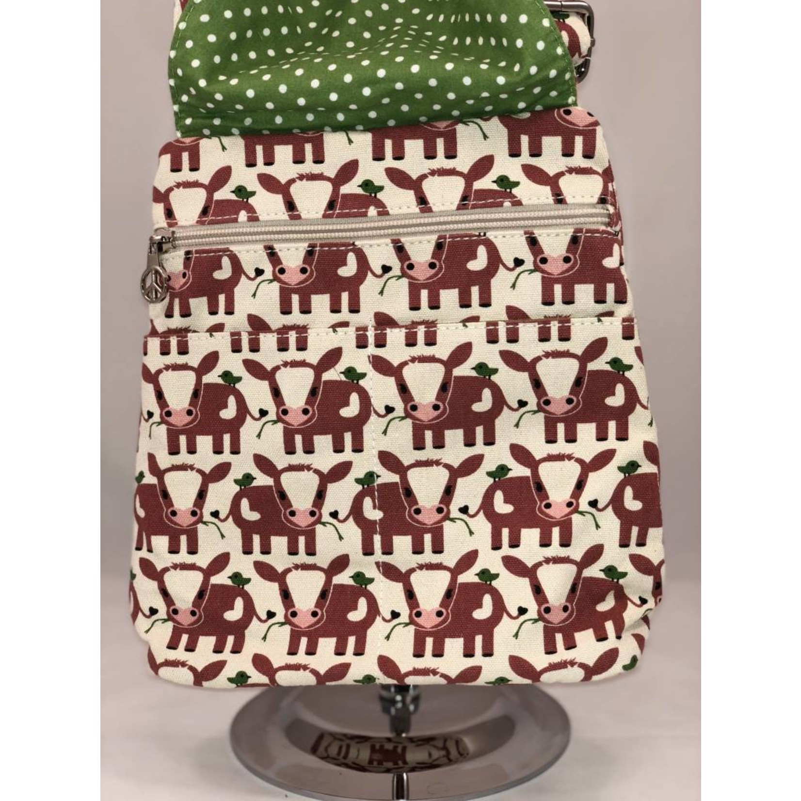 Bungalow 360 Small Messenger Bag  - Cow