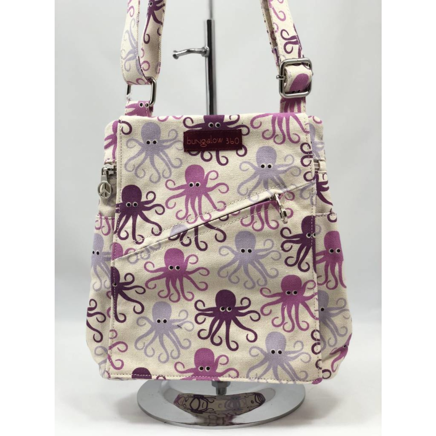 Bungalow 360 Small Messenger Bag - Octopus
