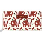 Bungalow 360 Zip Around Wallet - Cow