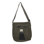 Triple Tree Canvas 3935 Green Canvas Shoulder Bag