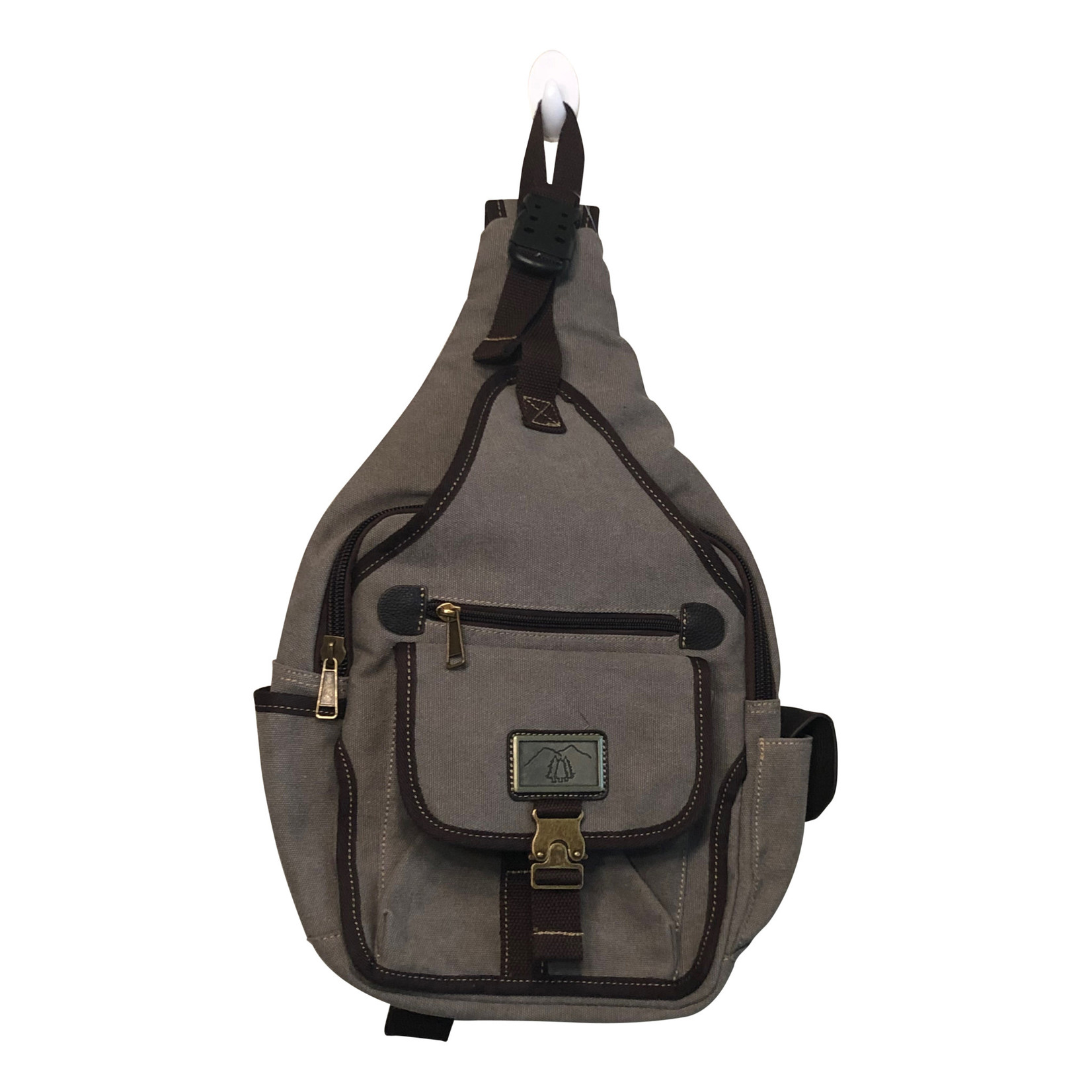 Triple Tree Canvas 3951 Med Gray Canvas Sling