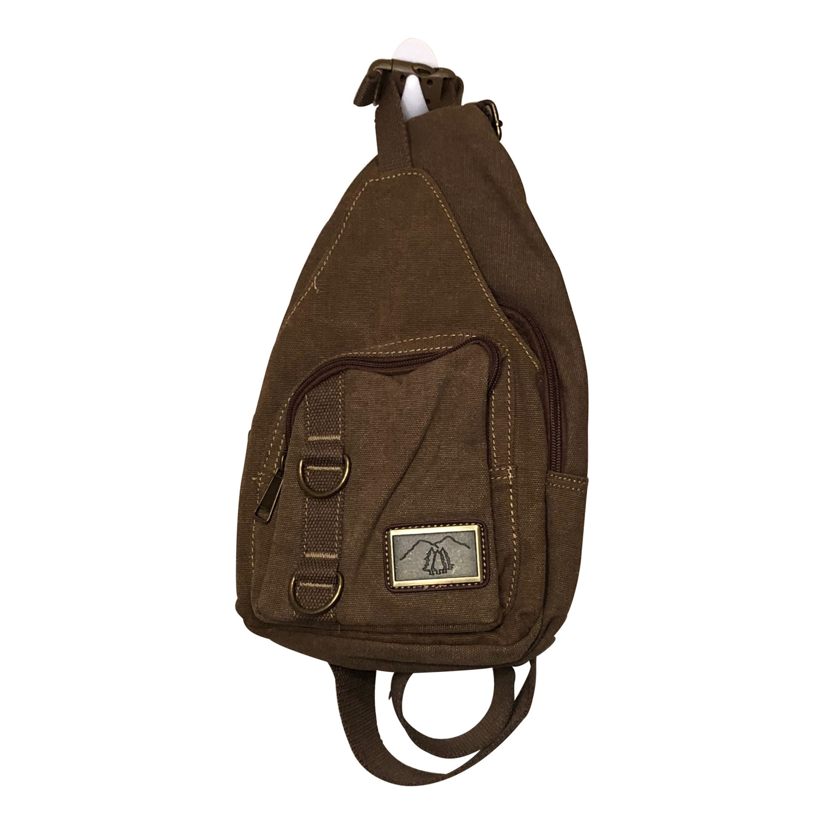 Triple Tree Canvas 3978 Brown Canvas Sling 13"