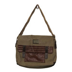 Triple Tree Canvas 3985 Khaki Canvas Messenger Bag