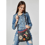 Chala Crescent Crossbody Hummingbird