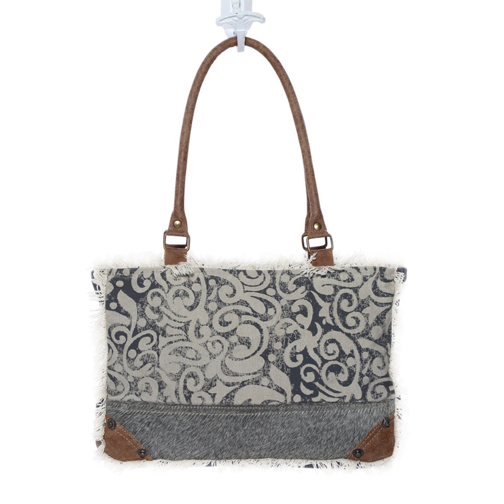 Myra Bags S-1151 Leaf Print Bag