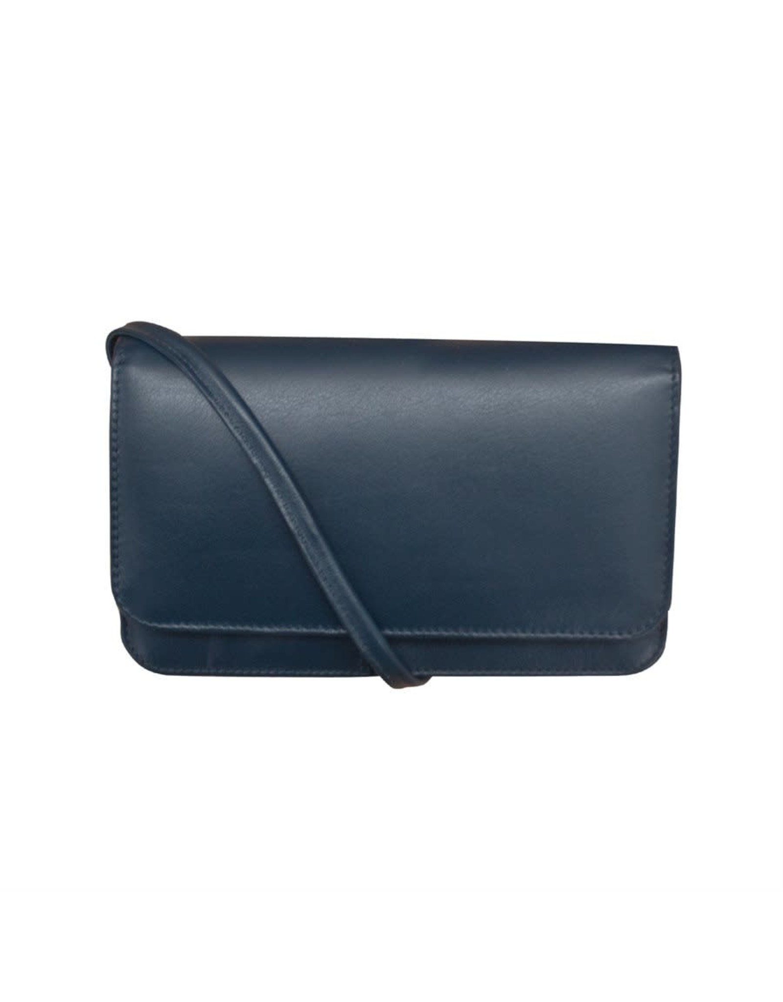 navy leather handbags