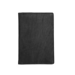 Leather Handbags and Accessories 6753 Black - Passport Wallet
