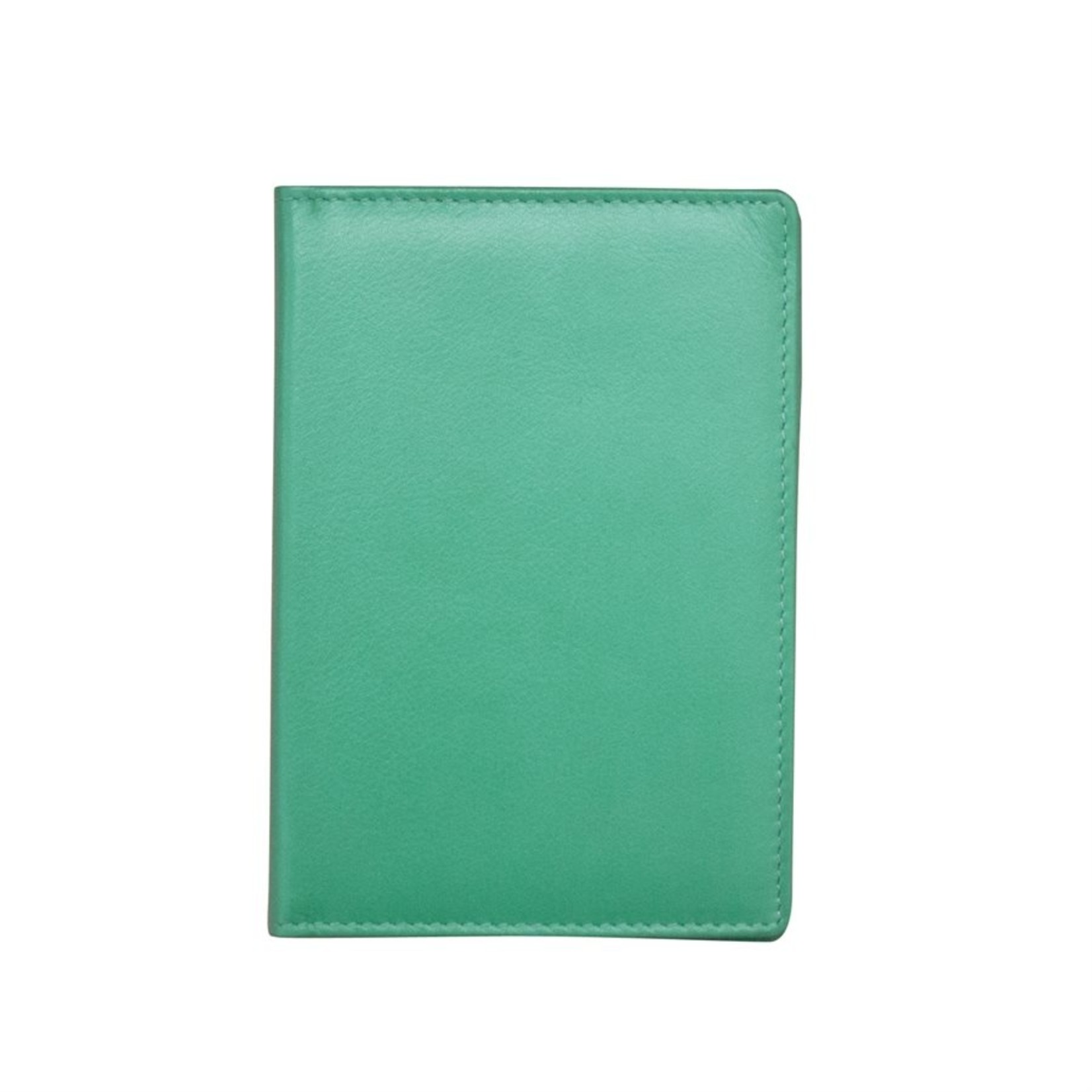 Leather Handbags and Accessories 6753 Turquoise - Passport Wallet
