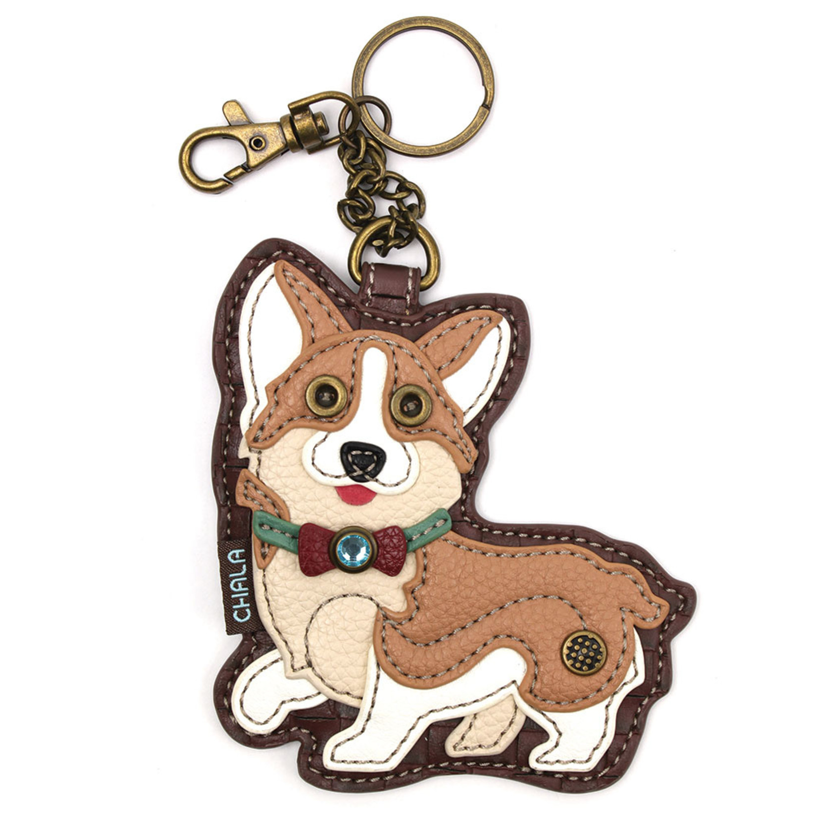 Chala Key Fob - Corgi