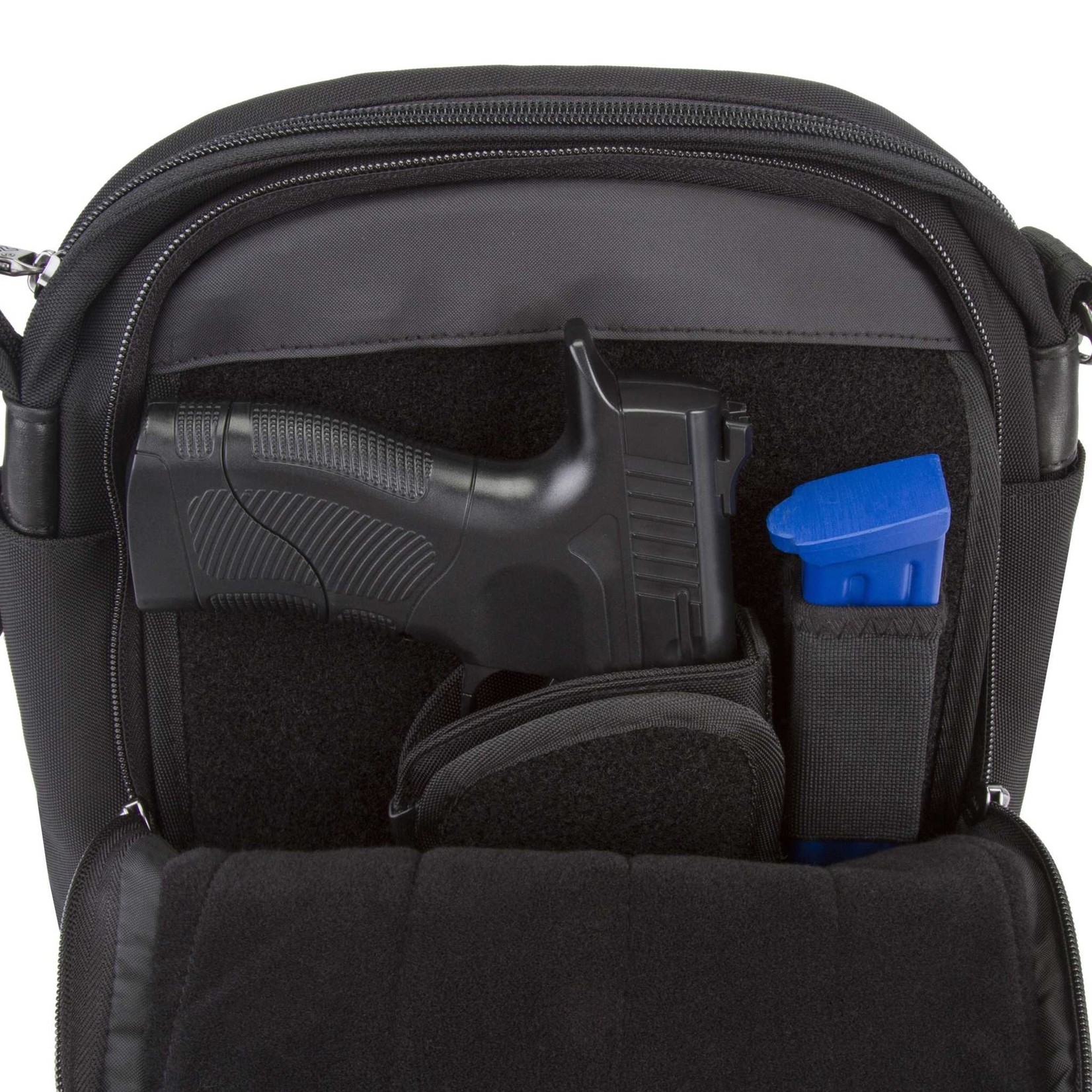Travelon 43048-500-0060-01 AT Concealed Carry Tour Bag - Black