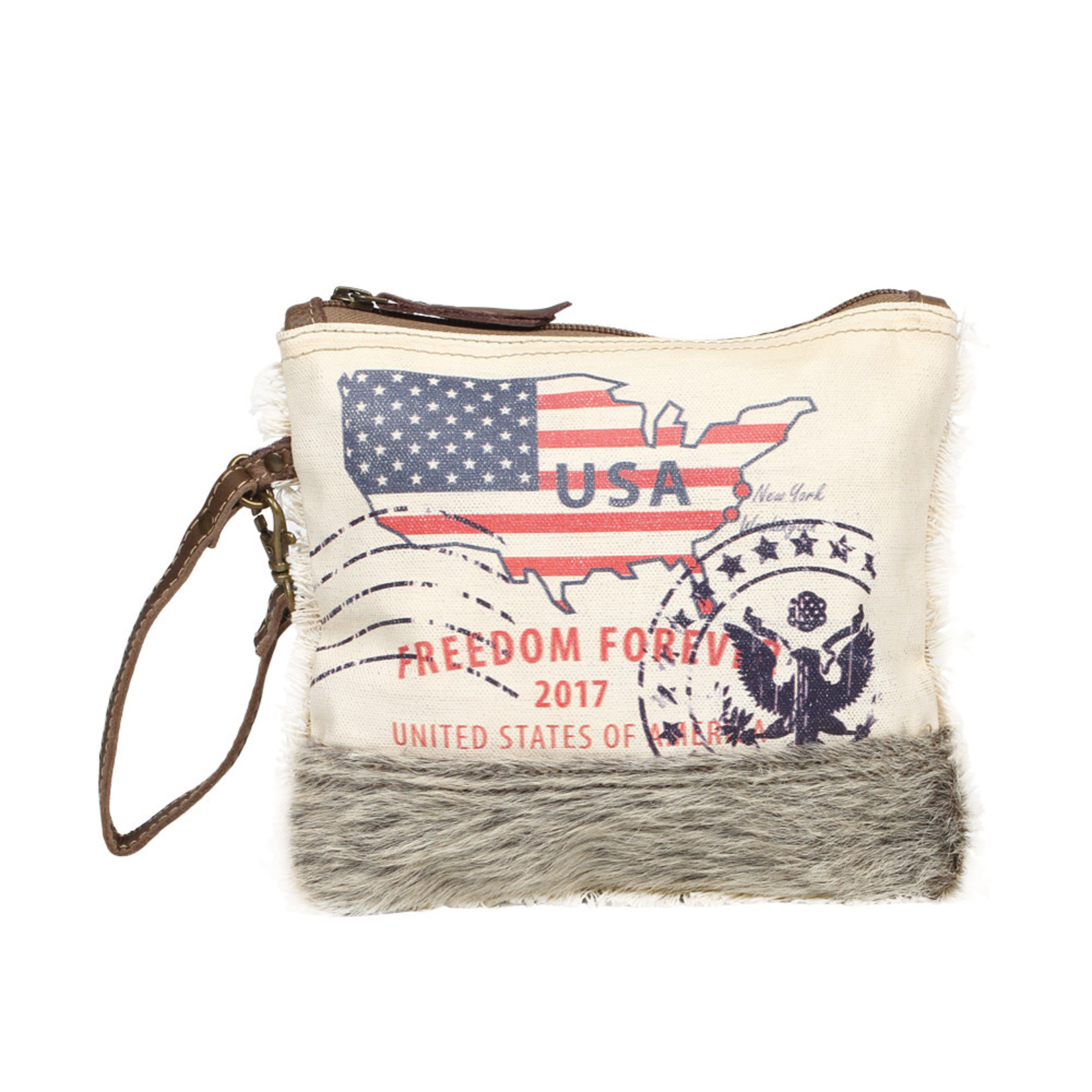 Myra Bags S-1260 New York Verge Pouch Wristlet