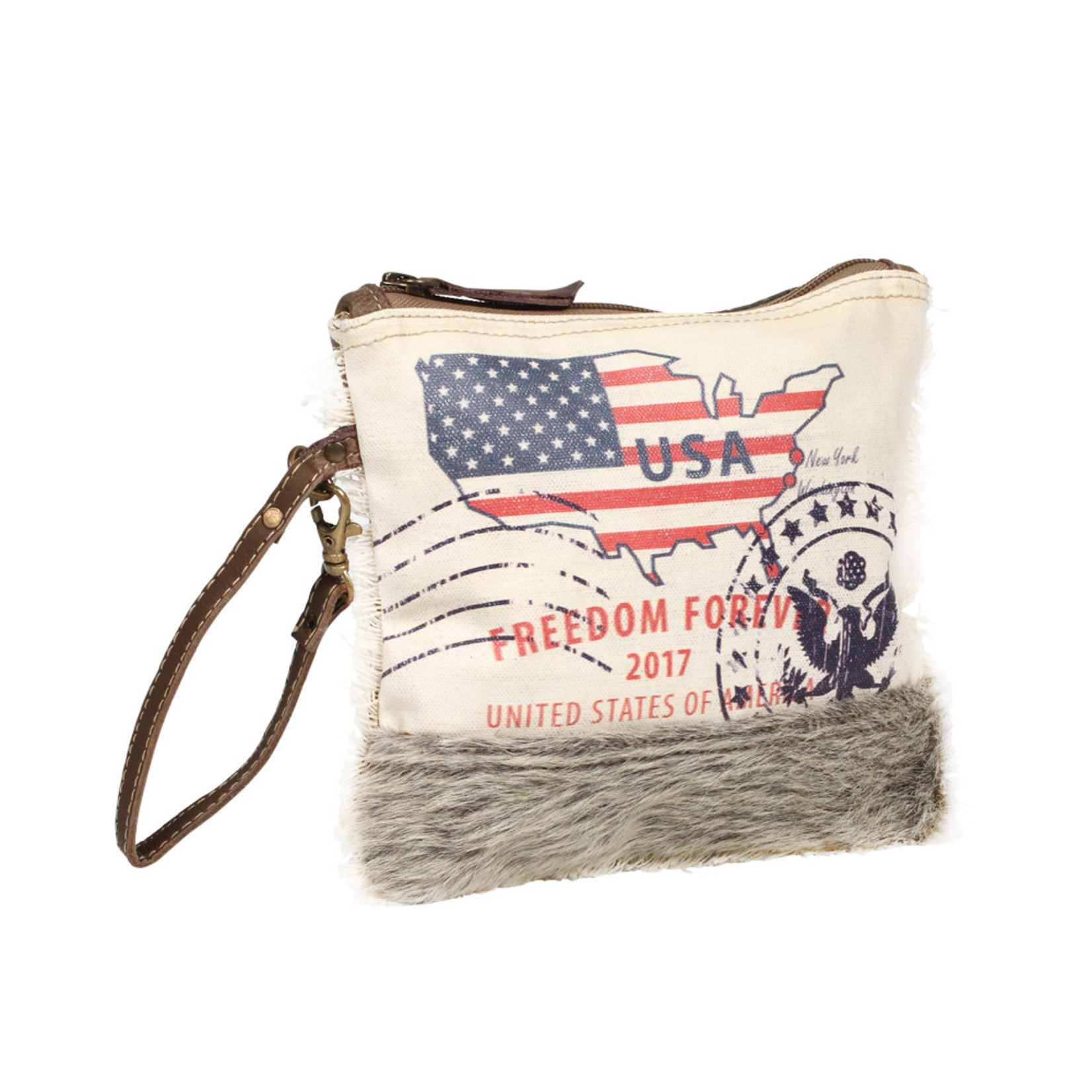 Myra Bags S-1260 New York Verge Pouch Wristlet