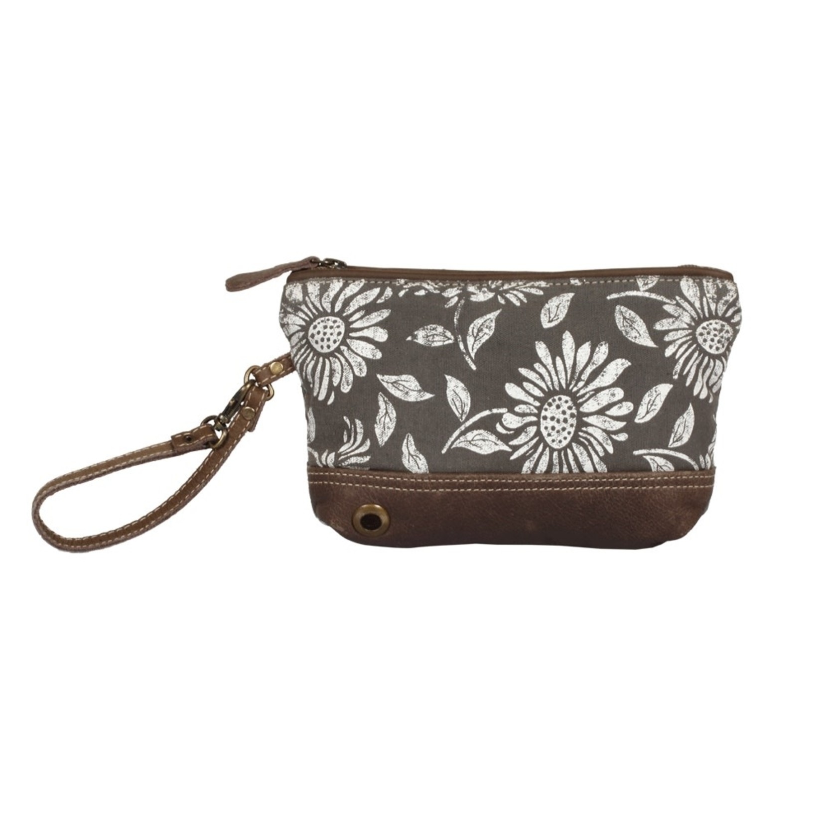 Myra Bags S-1286 Sunflower Pouch / Wristlet
