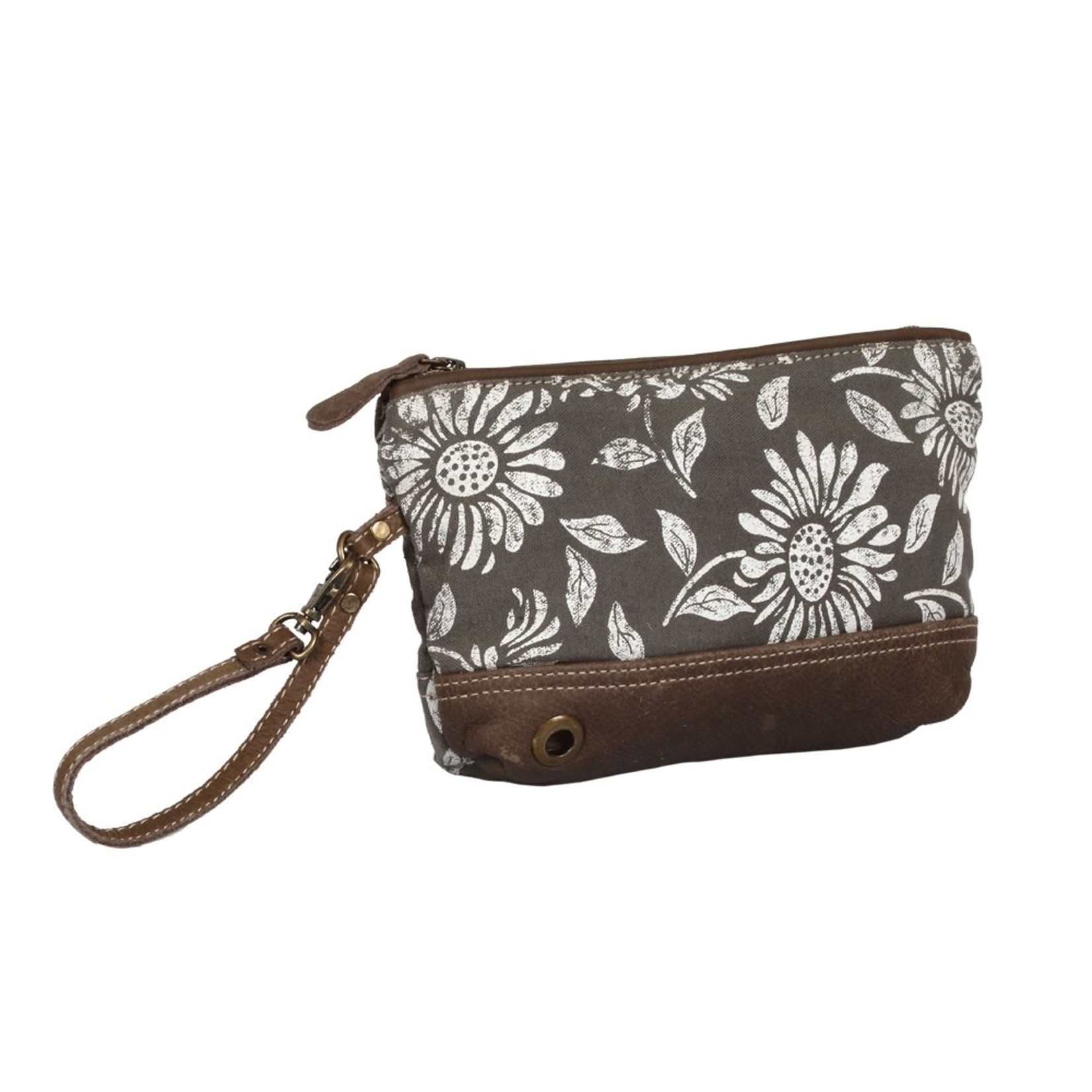 Myra Bags S-1286 Sunflower Pouch / Wristlet
