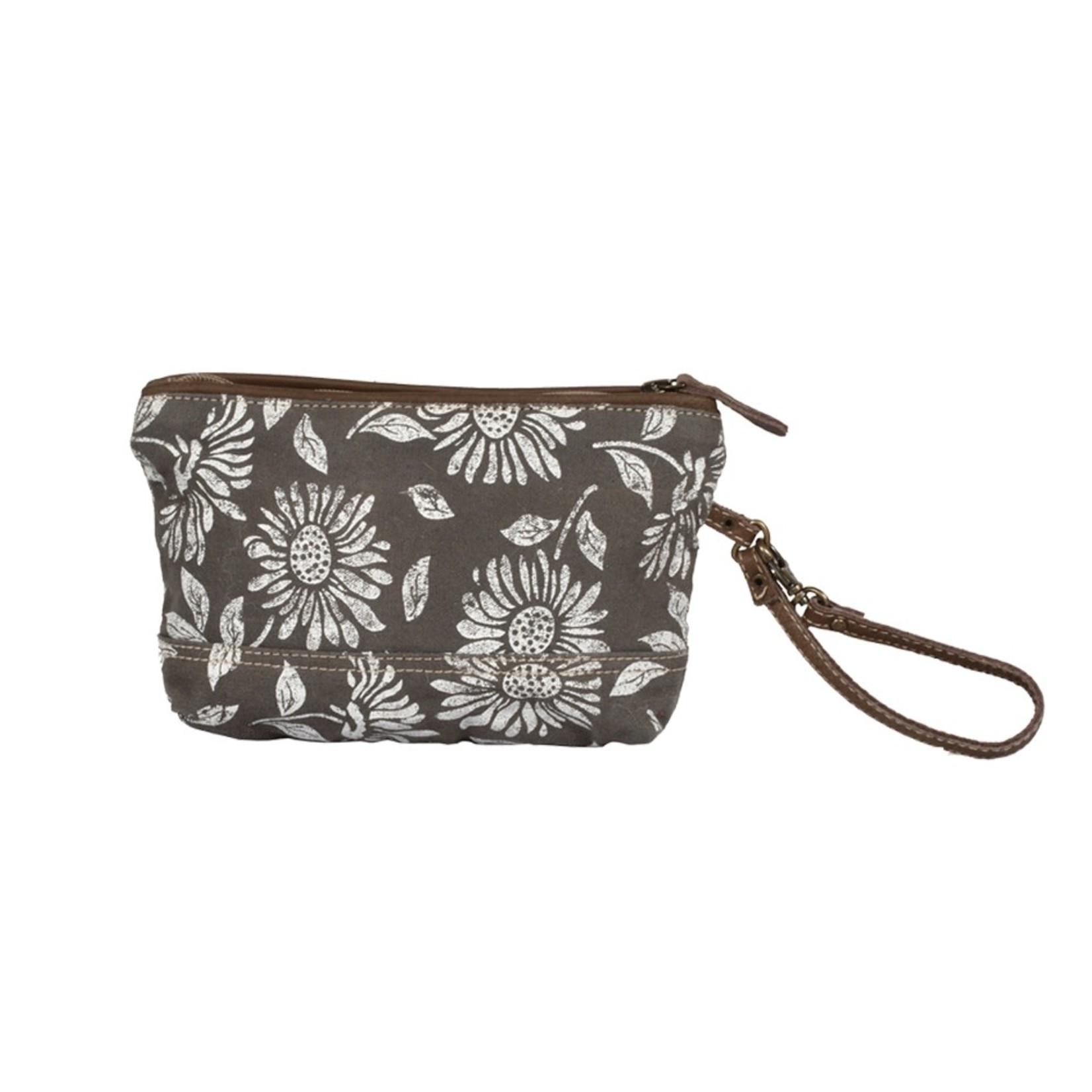 Myra Bags S-1286 Sunflower Pouch / Wristlet