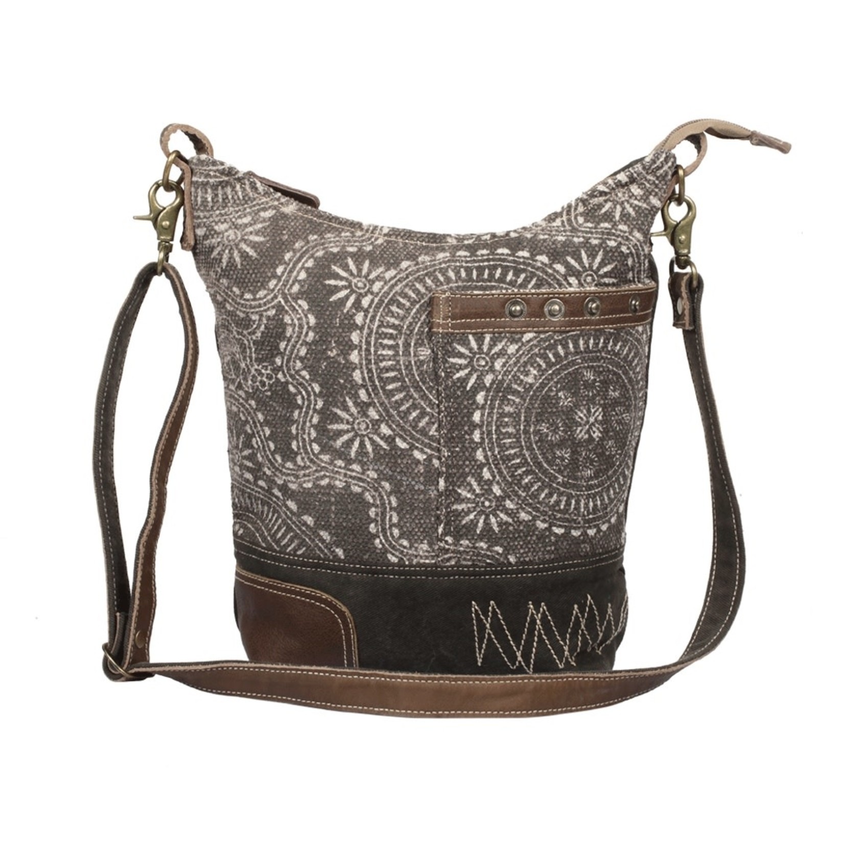 Myra Bags S-1319 Vintage Carved Shoulder Bag 2026