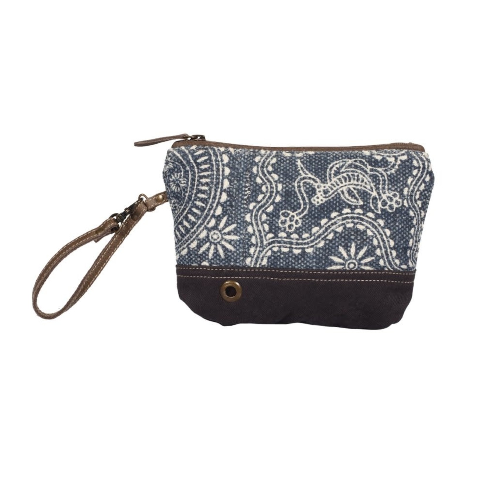 Myra Bags S-1321 Kilim Classical Design Pouch Wristlet