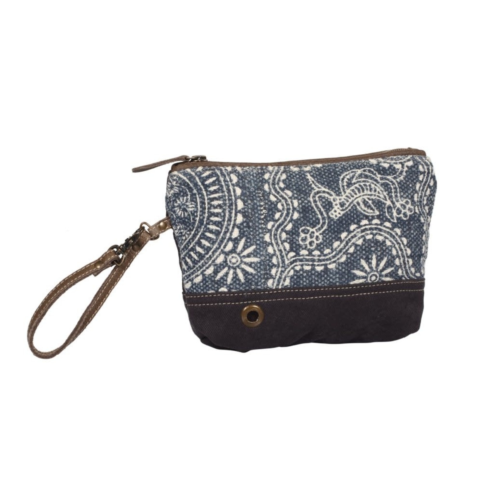 Myra Bags S-1321 Kilim Classical Design Pouch Wristlet