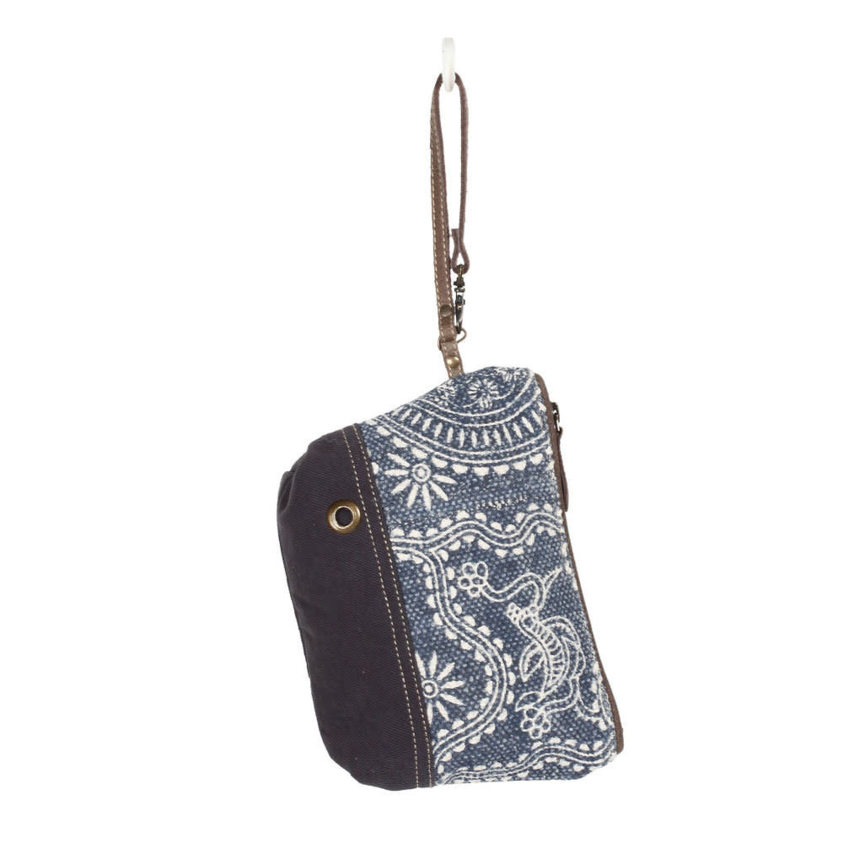 Myra Bags S-1321 Kilim Classical Design Pouch Wristlet