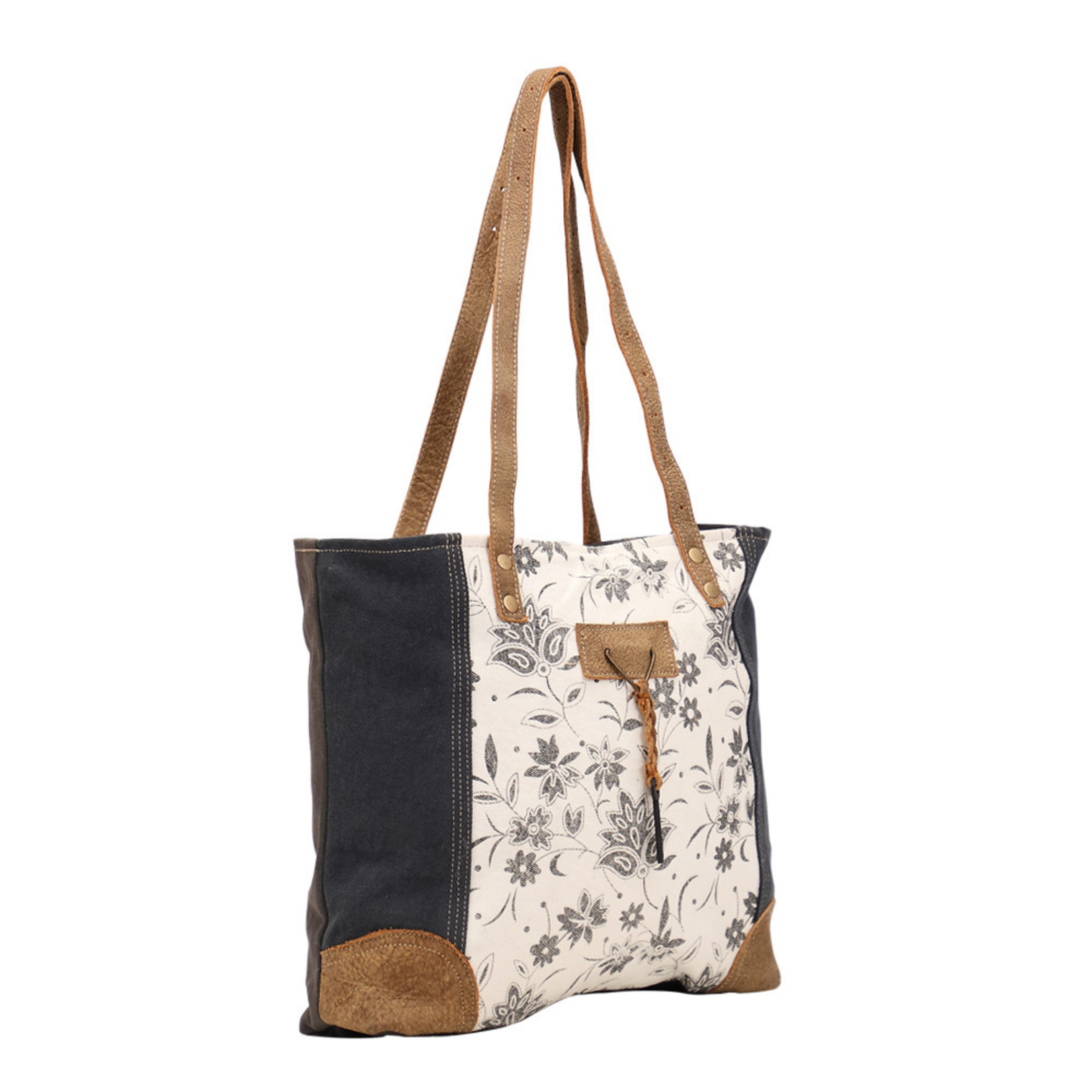 Myra Bags S-1456 Abstract Key Tote Bag 2026