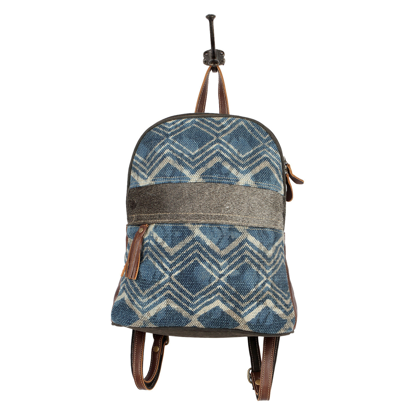Myra Bags S-1571 Blue Breeze Backpack