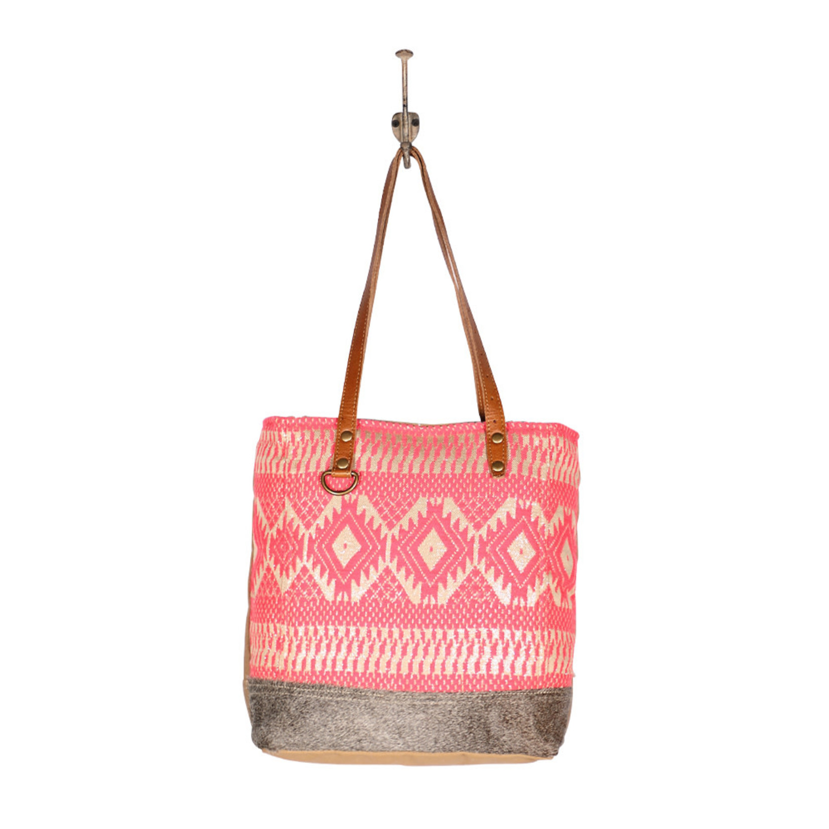 Myra Bags S-1956 Pink Blessings Tote Bag SS22