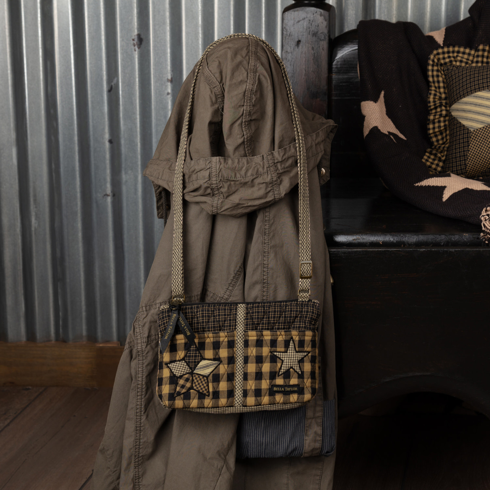 Bella Taylor Essentials Wallet Crossbody - Farmhouse Star