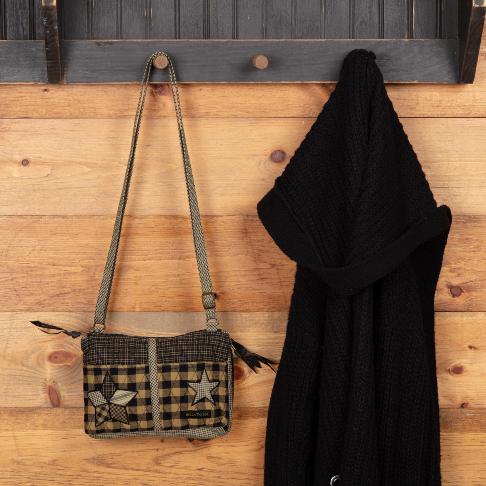 Bella Taylor Essentials Wallet Crossbody - Farmhouse Star