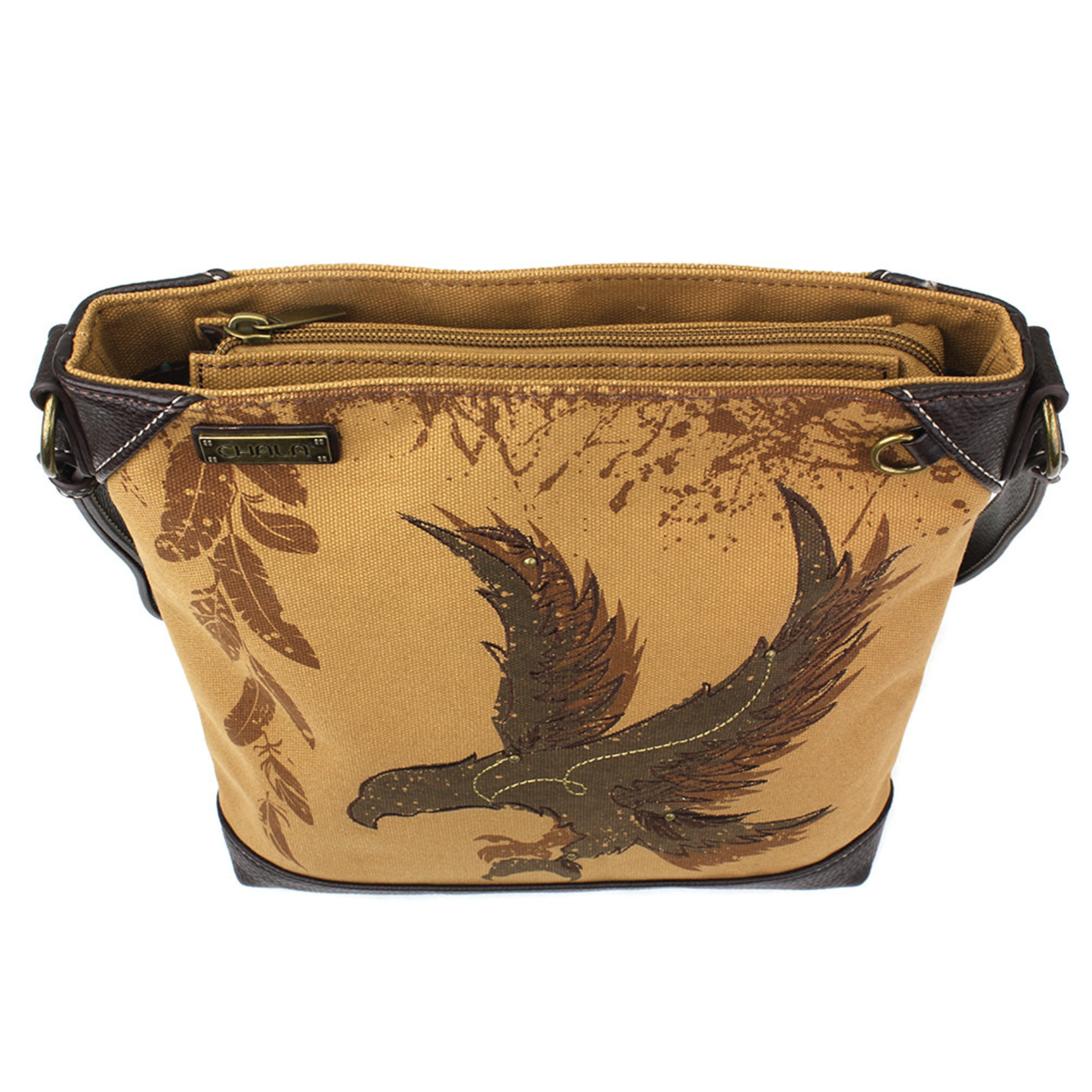 Chala Canvas Crossbody - Eagle
