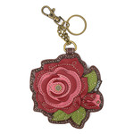 Chala Key Fob - Red Rose