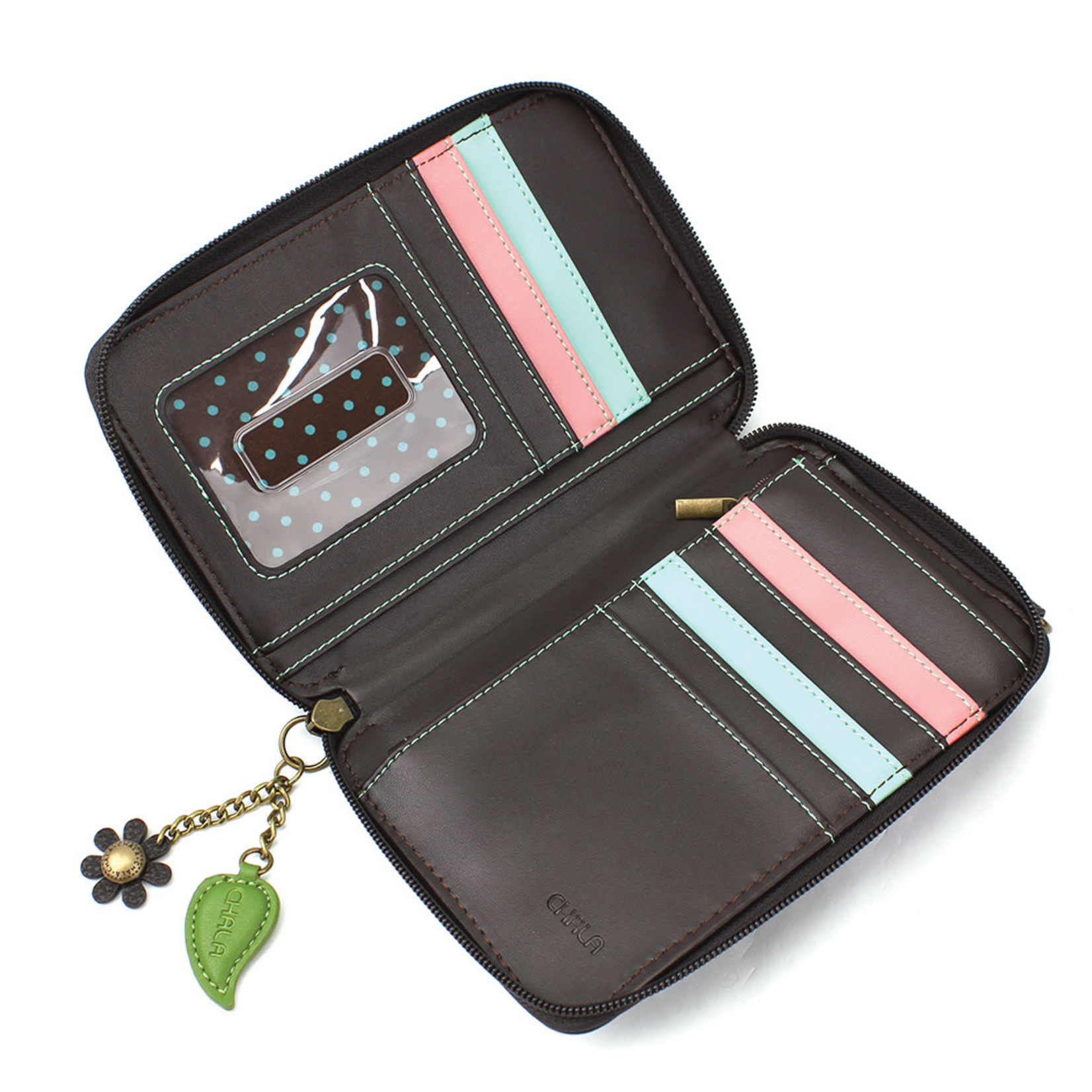 Chala Wallet Crossbody - Red Rose