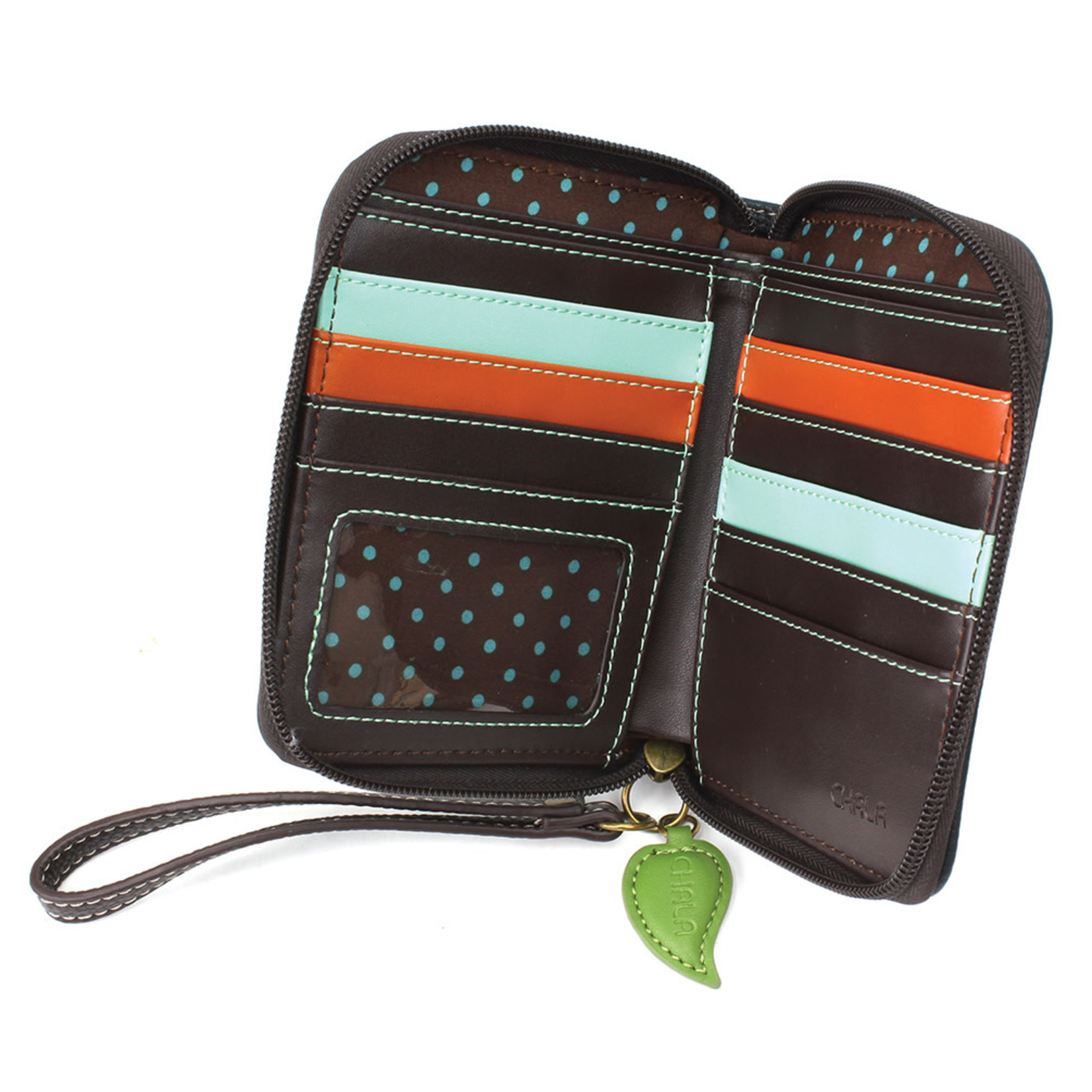 Chala Zip Around Wallet Cactus