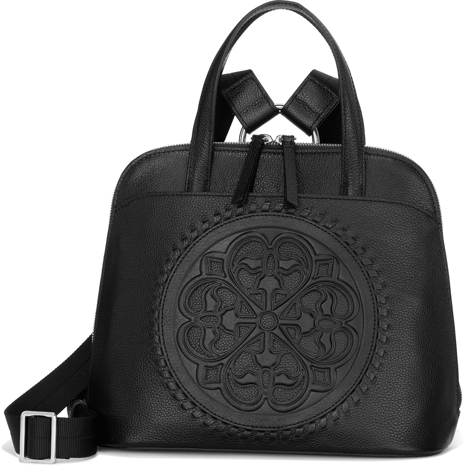 black convertible backpack