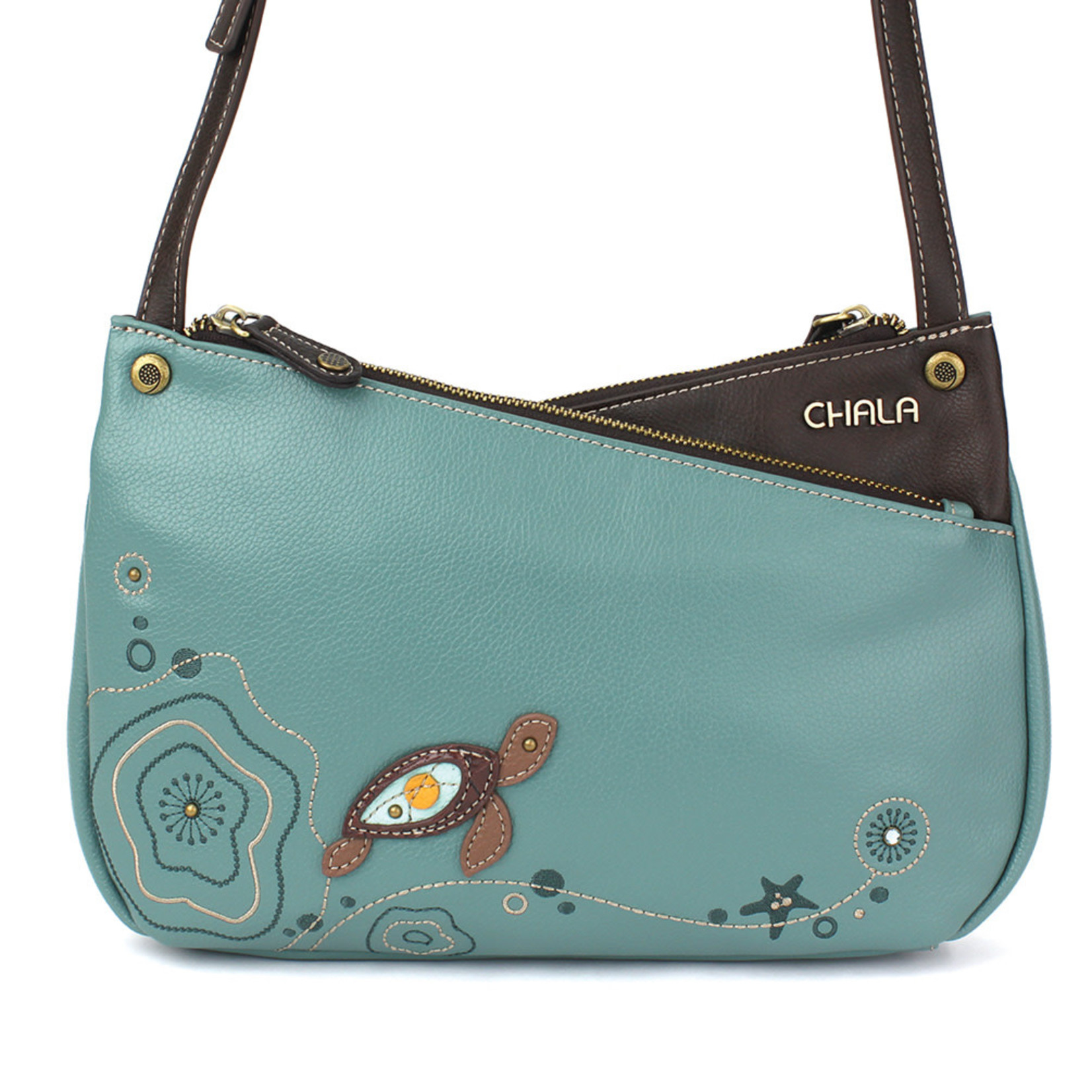 Chala Criss Crossbody Turtle