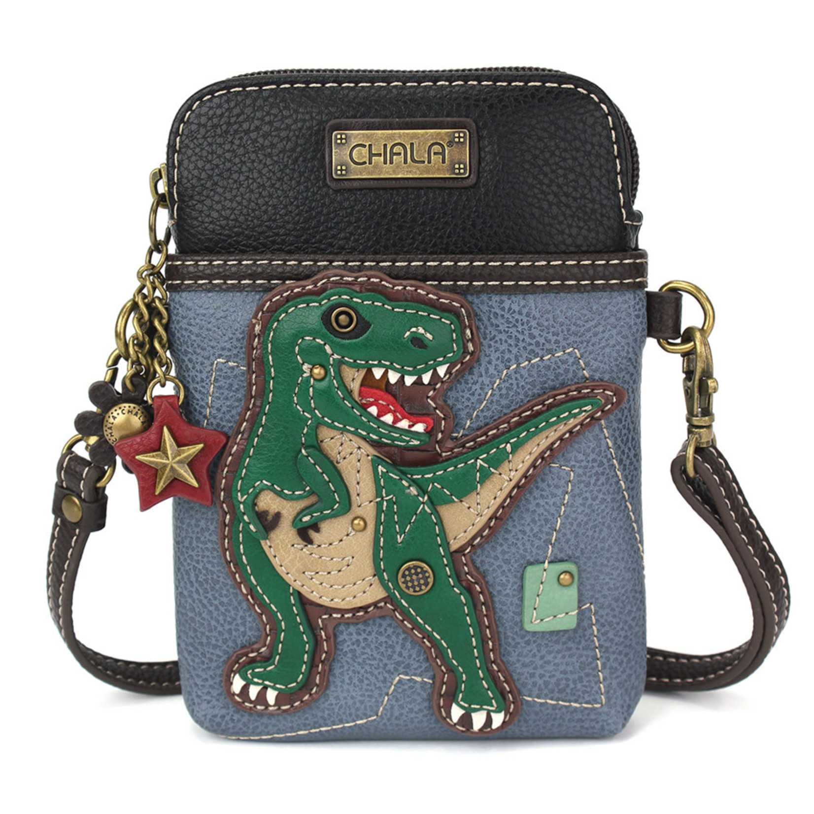 Chala Cell Phone Crossbody T-Rex