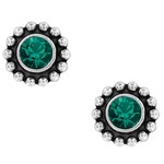 Brighton J2049D Emerald Twinkle Mini Post Earrings