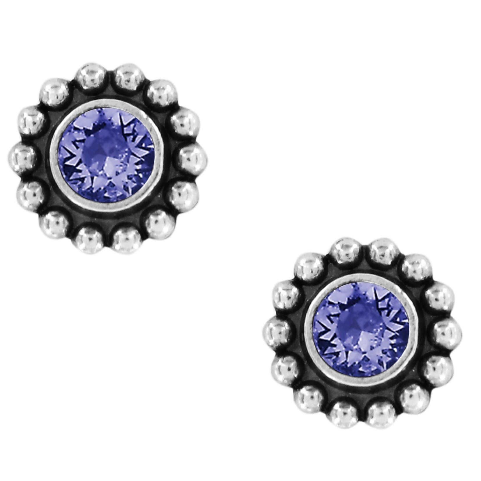 Brighton J2049K Tanzanite Twinkle Mini Post Earrings