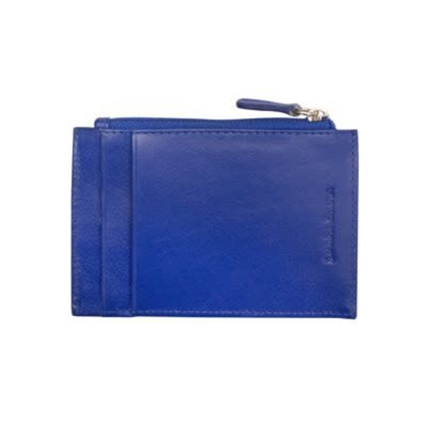 Leather Handbags and Accessories 7416 Cobalt - RFID Card Holder