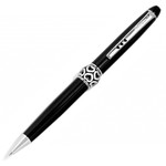 Brighton J98213 Pen Pal Long Charm Pen - Black/Silver