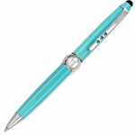 Brighton JC036A Pen Pal Stylus Long Charm Pen - Aqua/Silver