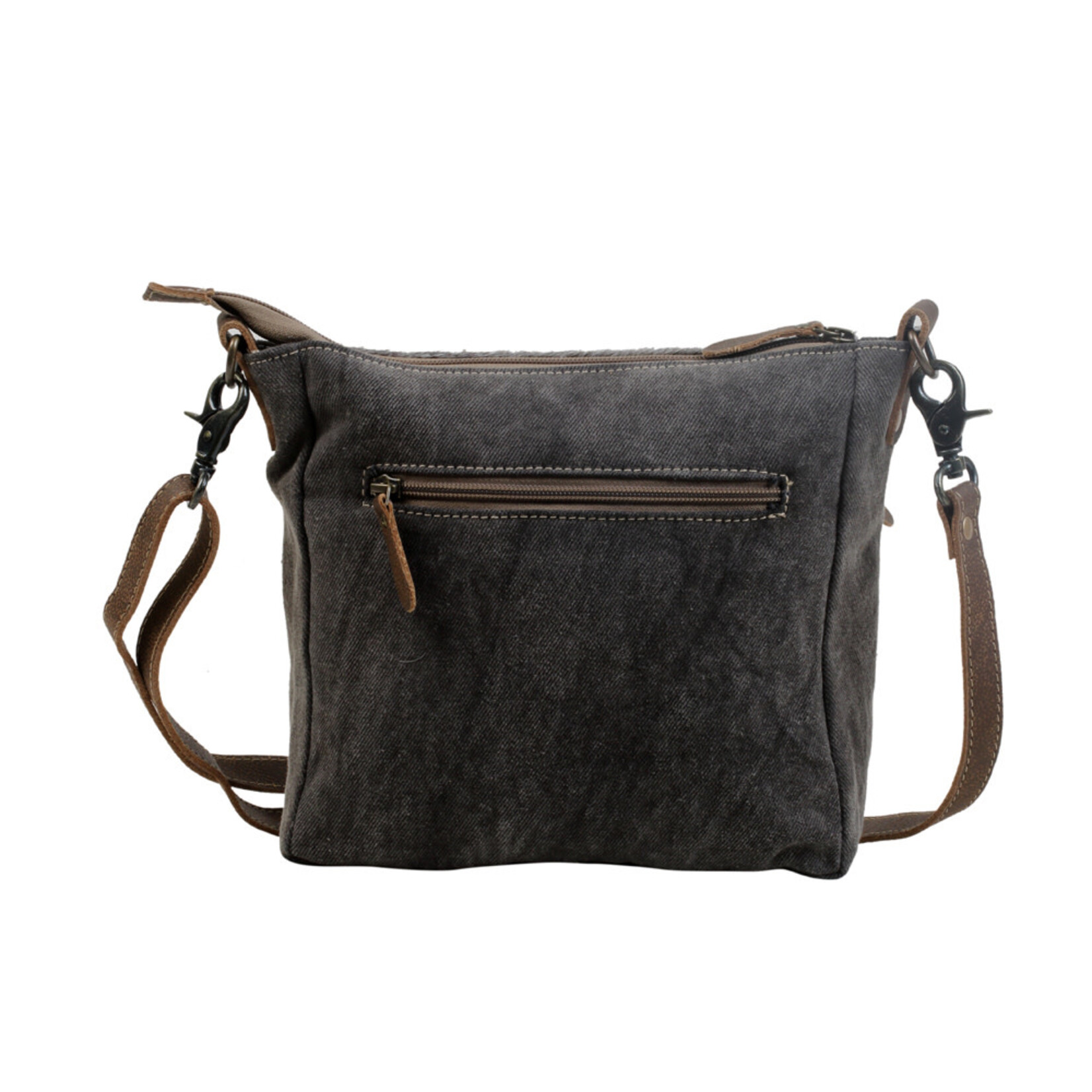 Myra Bags S-3069 Chevron Patterned Crossbody Bag