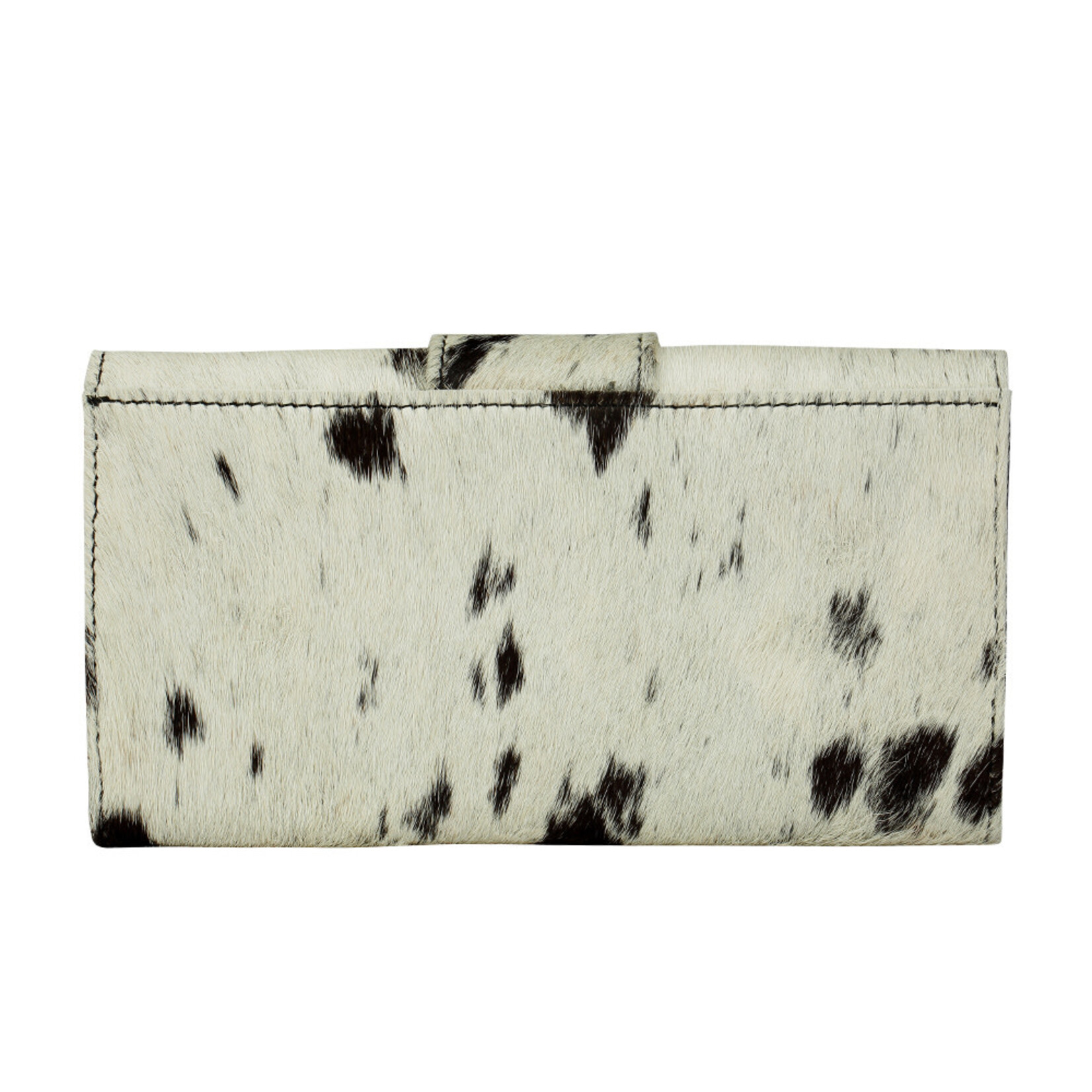 Myra Bags S-3125 White Alone Hairon Wallet SS22