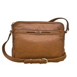 Leather Handbags and Accessories 6333 Antique Saddle - Organizer Bag