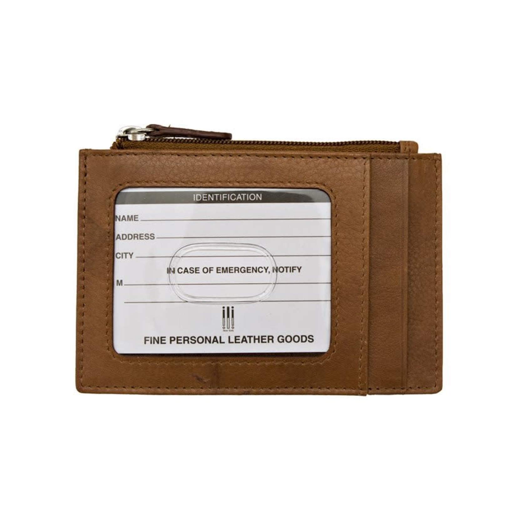 Leather Handbags and Accessories 7416 Antique Saddle - RFID Card Holder
