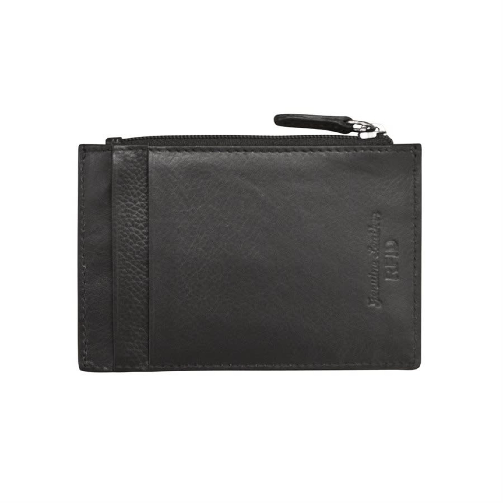 Leather Handbags and Accessories 7416 Black - RFID Card Holder