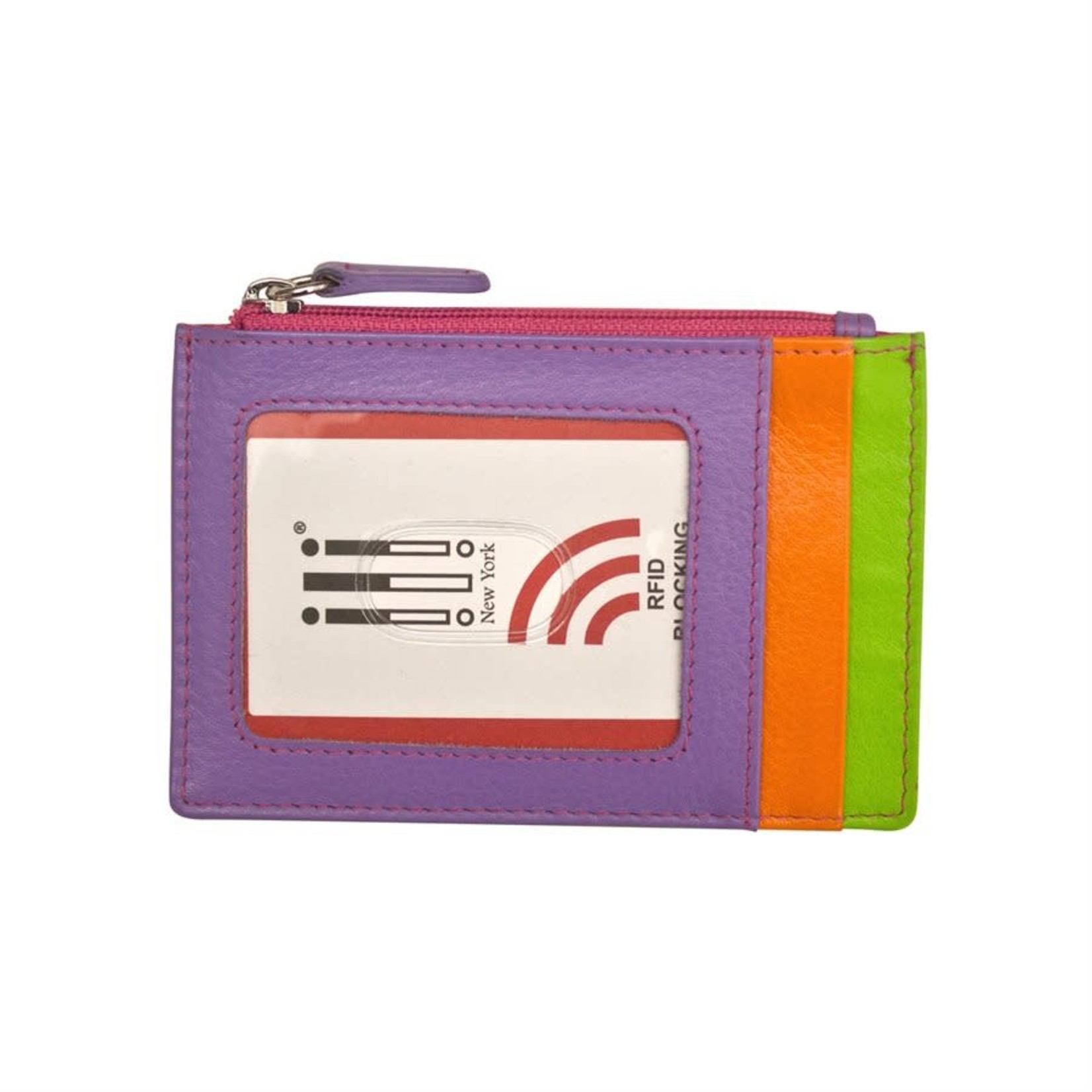 Leather Handbags and Accessories 7416 Palm Beach - RFID Card Holder