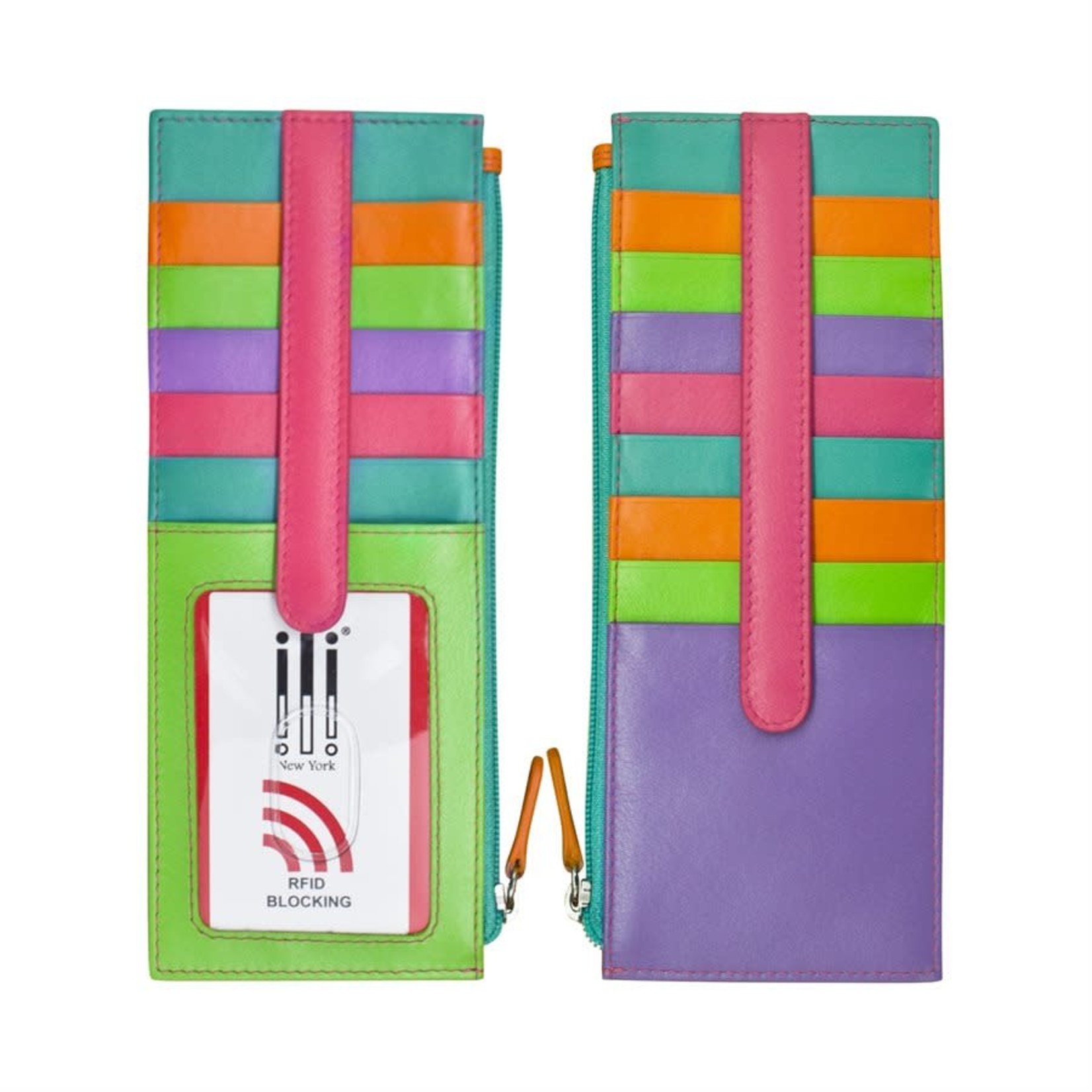 Leather Handbags and Accessories 7800 Palm Beach - RFID Card Holder