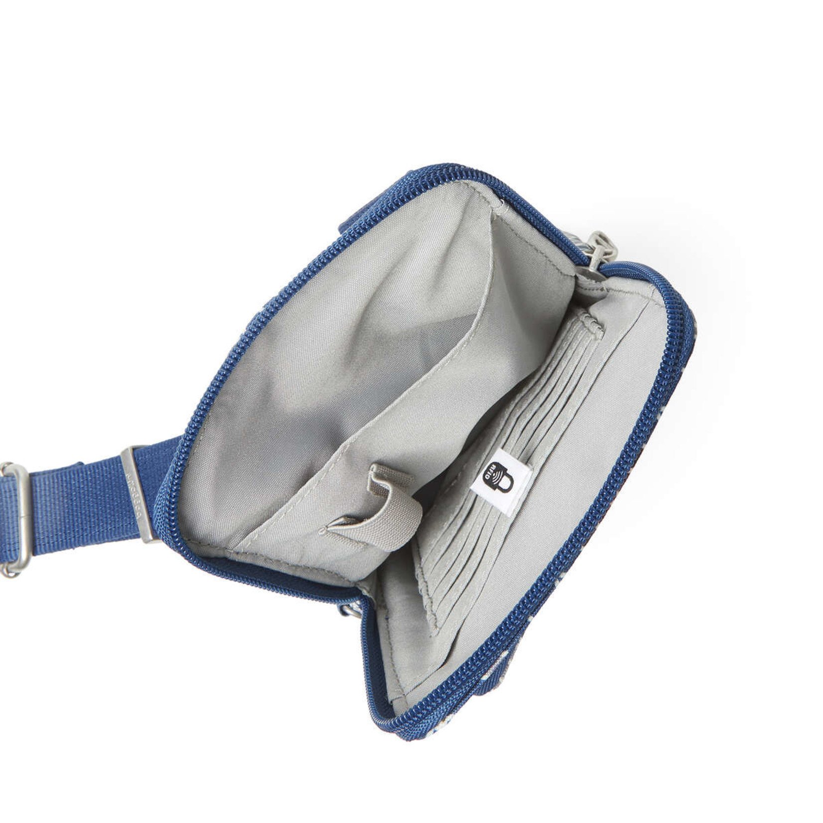 Baggallini Anti-Theft Activity Crossbody Bag - Pacific