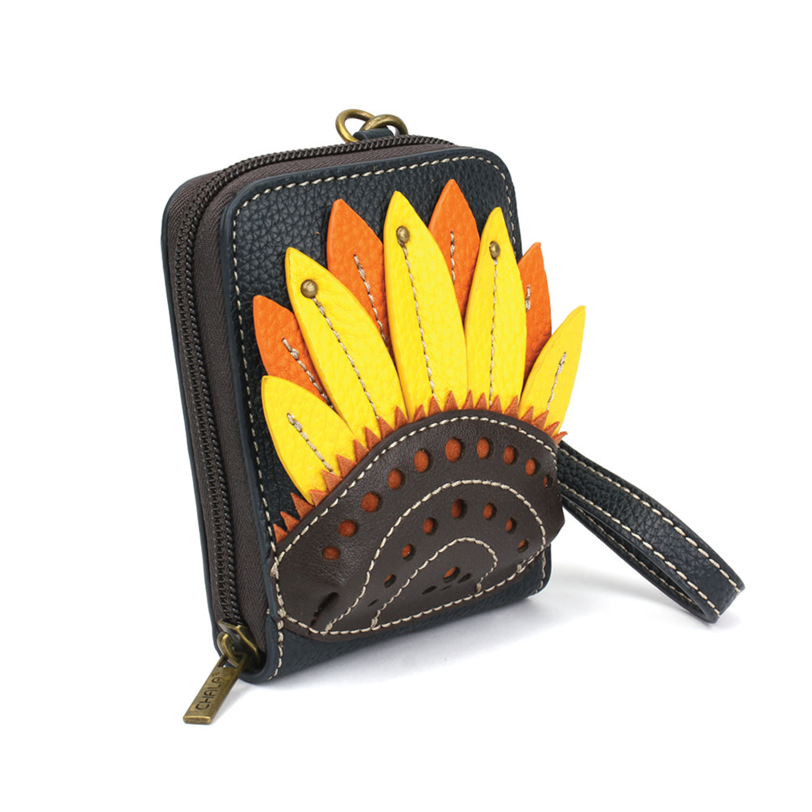 Chala Cute-C Credit Card Holder Wristlet - Sunflower